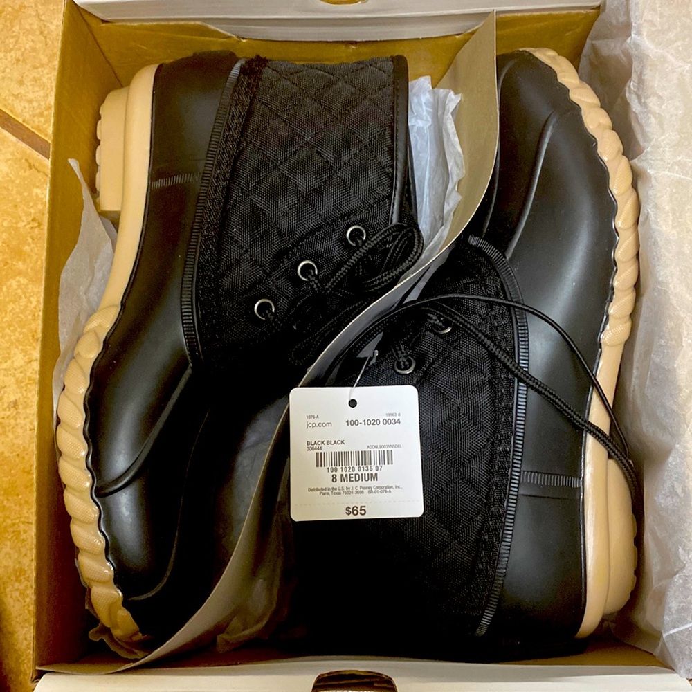 Womens booties.  Memory foam.